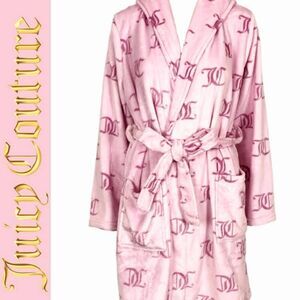 Juicy Couture  JC Logo Hooded Robe